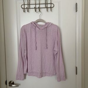 Lavender light weight sweatshirt/hoodie